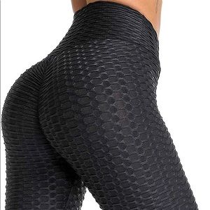 Tiktok leggings honeycomb texture